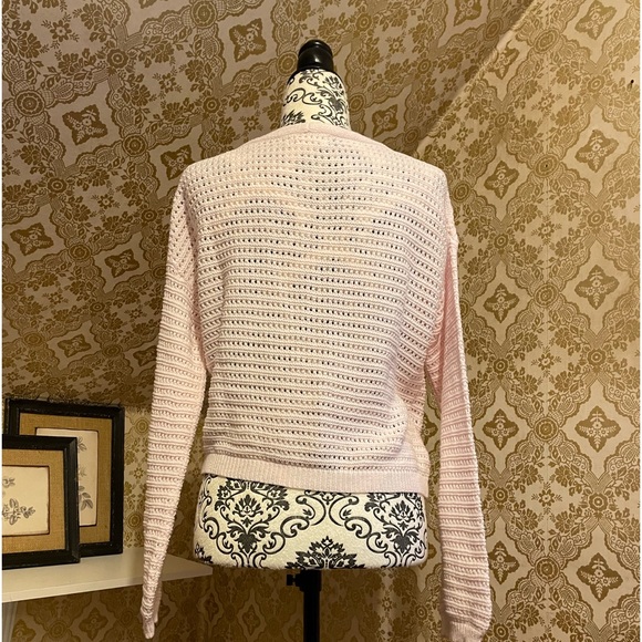 Pink summer knit cardigan - Picture 2 of 5